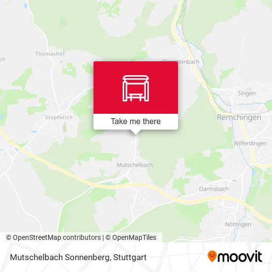 Карта Mutschelbach Sonnenberg