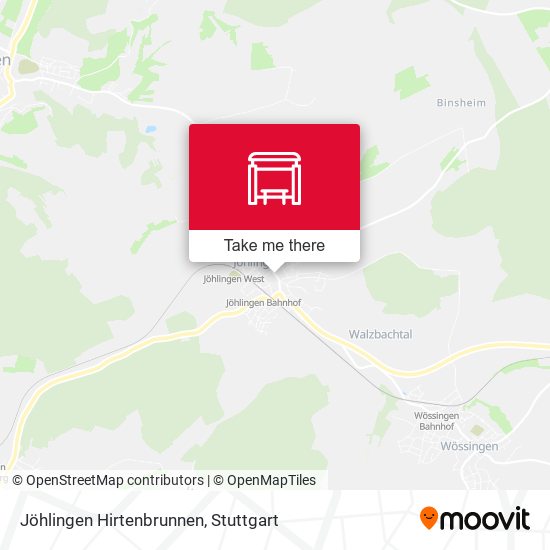 Jöhlingen Hirtenbrunnen map