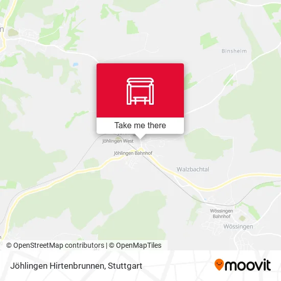 Карта Jöhlingen Hirtenbrunnen