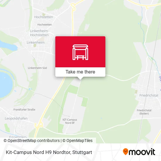 Карта Kit-Campus Nord H9 Nordtor