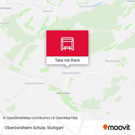 Oberöwisheim Schule map