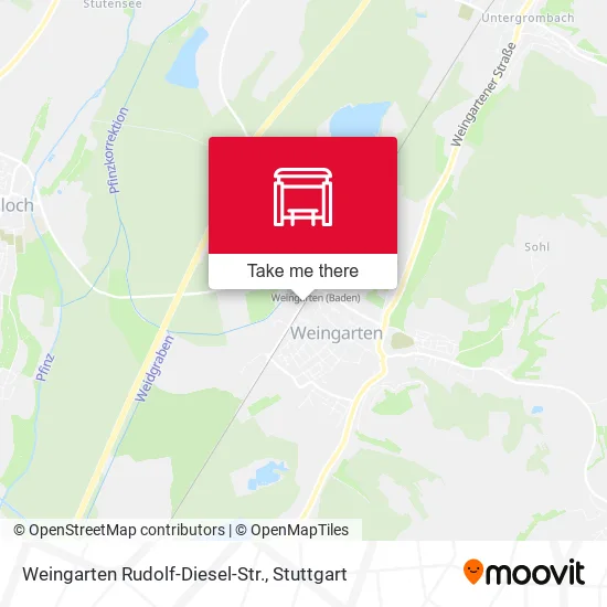 Карта Weingarten Rudolf-Diesel-Str.