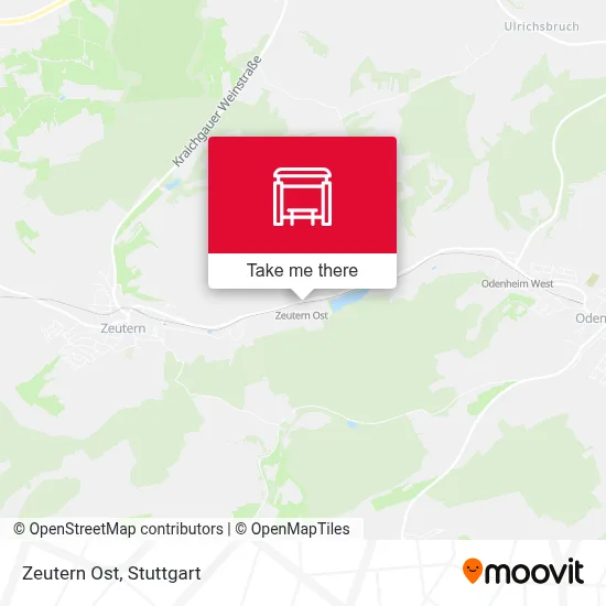Zeutern Ost map