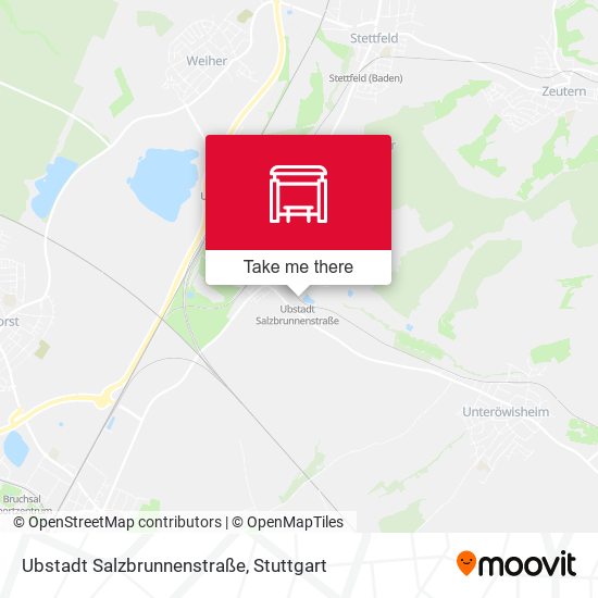 Ubstadt Salzbrunnenstraße map
