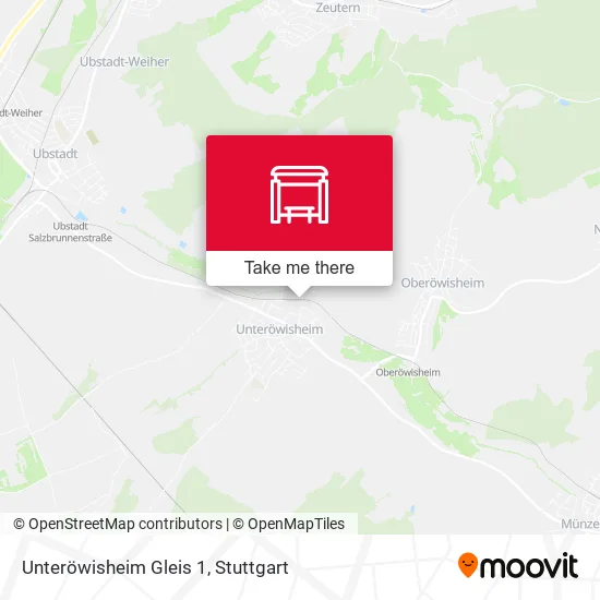 Карта Unteröwisheim Gleis 1