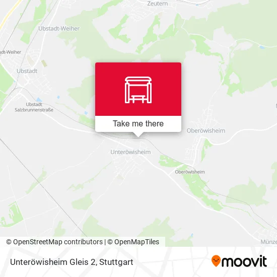 Карта Unteröwisheim Gleis 2