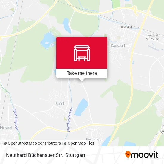 Neuthard Büchenauer Str. map