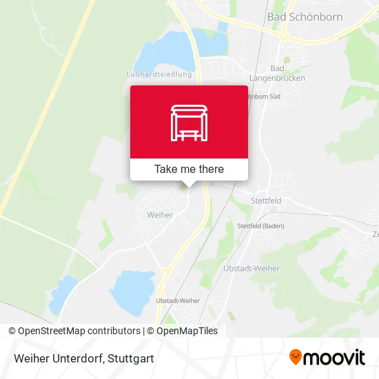 Карта Weiher Unterdorf