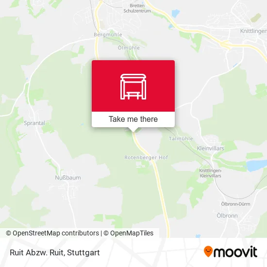 Карта Ruit Abzw. Ruit