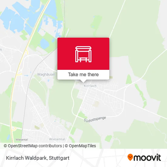 Карта Kirrlach Waldpark