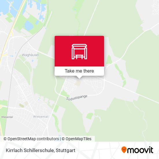 Kirrlach Schillerschule map