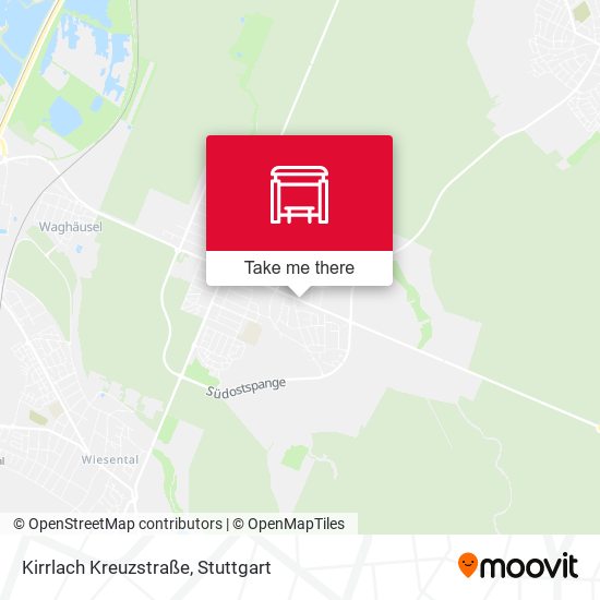 Kirrlach Kreuzstraße map