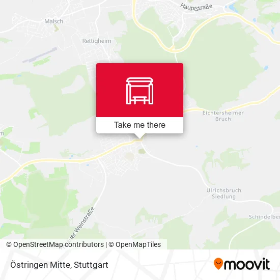 Карта Östringen Mitte