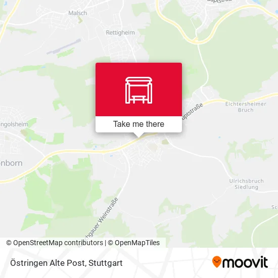 Карта Östringen Alte Post