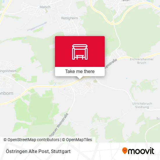 Карта Östringen Alte Post