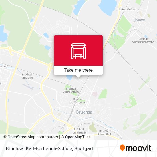 Bruchsal Karl-Berberich-Schule map