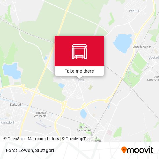 Карта Forst Löwen