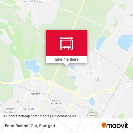 Карта Forst Rasthof Ost