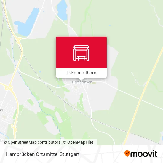 Карта Hambrücken Ortsmitte