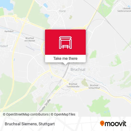 Карта Bruchsal Siemens