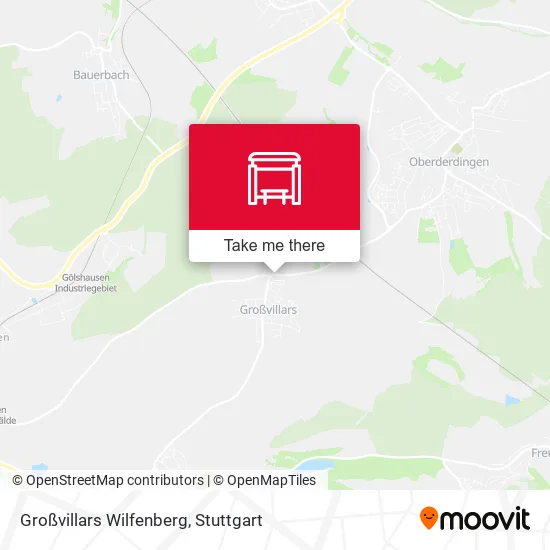 Карта Großvillars Wilfenberg