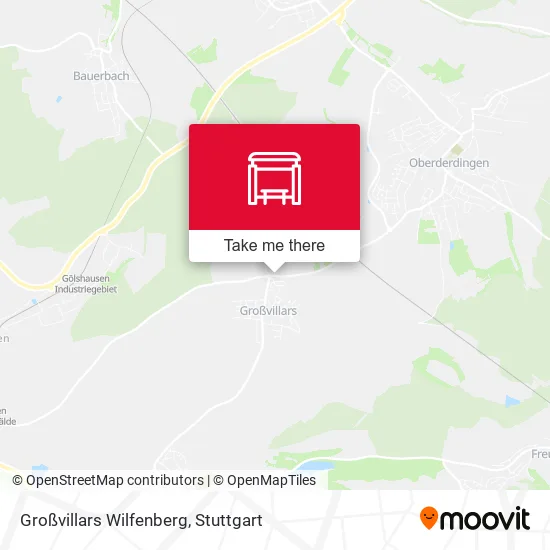 Карта Großvillars Wilfenberg