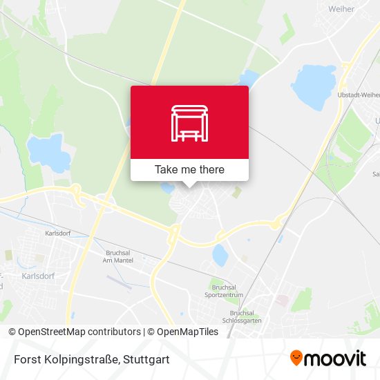 Forst Kolpingstraße map
