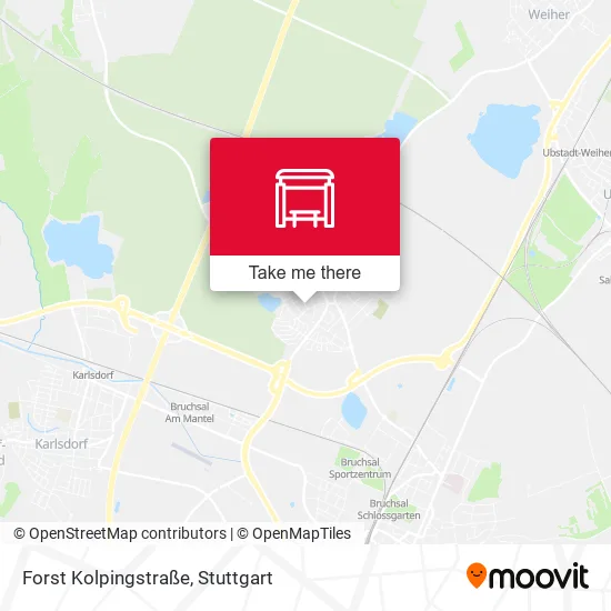 Карта Forst Kolpingstraße
