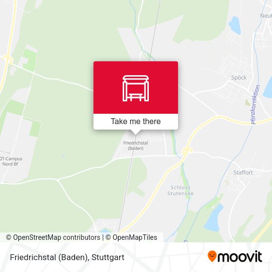 Friedrichstal (Baden) map