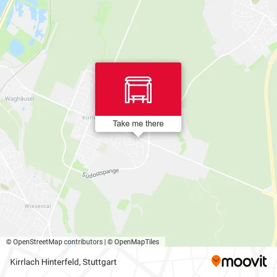 Карта Kirrlach Hinterfeld