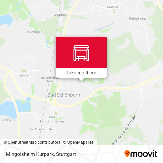 Карта Mingolsheim Kurpark