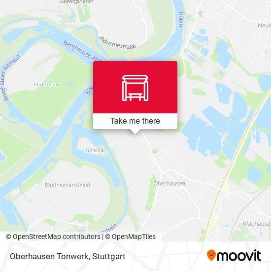 Карта Oberhausen Tonwerk