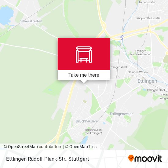 Карта Ettlingen Rudolf-Plank-Str.