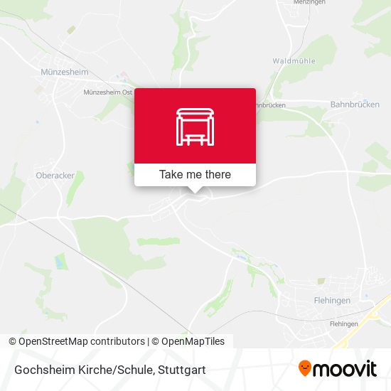 Карта Gochsheim Kirche/Schule