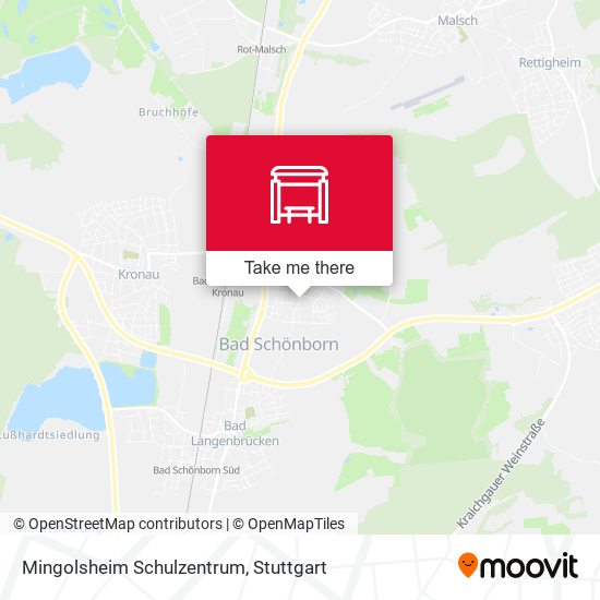 Mingolsheim Schulzentrum map