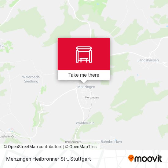 Menzingen Heilbronner Str. map