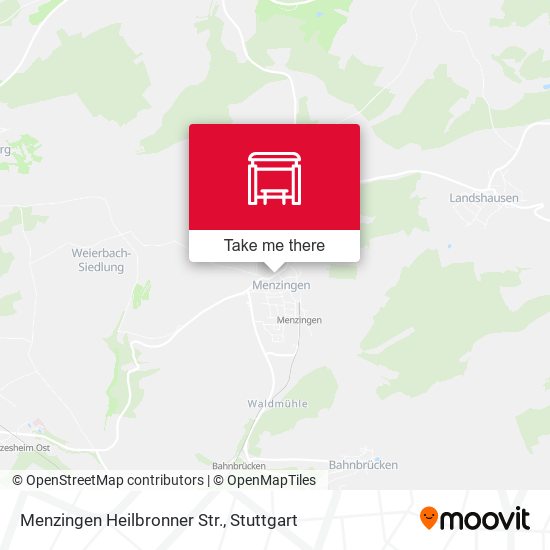 Menzingen Heilbronner Str. map