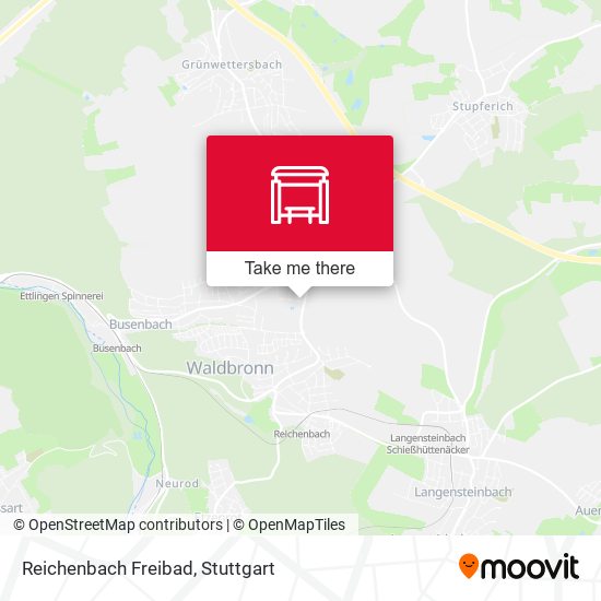 Карта Reichenbach Freibad
