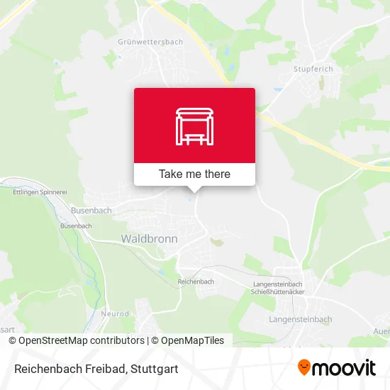 Карта Reichenbach Freibad