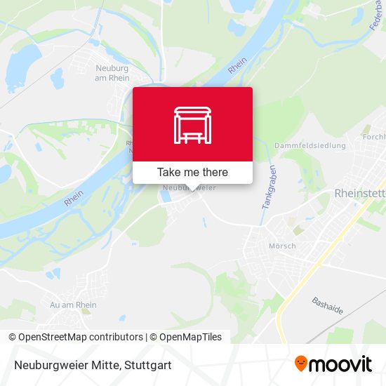 Карта Neuburgweier Mitte