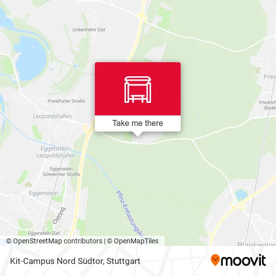 Карта Kit-Campus Nord Südtor