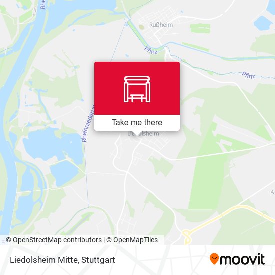 Карта Liedolsheim Mitte