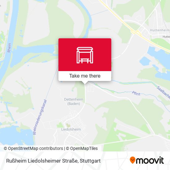 Rußheim Liedolsheimer Straße map