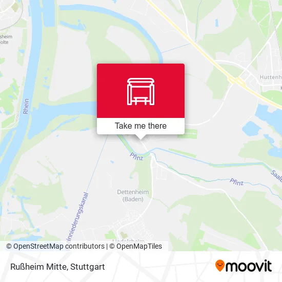Карта Rußheim Mitte