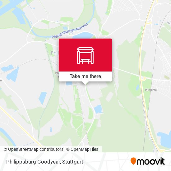 Philippsburg Goodyear map