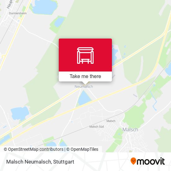 Карта Malsch Neumalsch