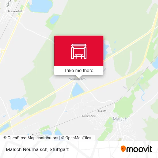 Malsch Neumalsch map