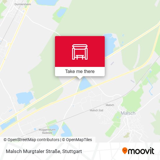 Malsch Murgtaler Straße map