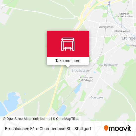 Карта Bruchhausen Fère-Champenoise-Str.