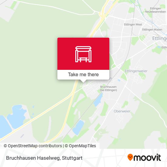 Bruchhausen Haselweg map